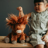 Hamish the Highland Cow-Stuffed Animal-SKU: - Bunnies By The Bay