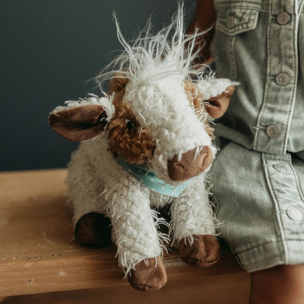 Moo Moo the Cow-Stuffed Animal-SKU: - Bunnies By The Bay