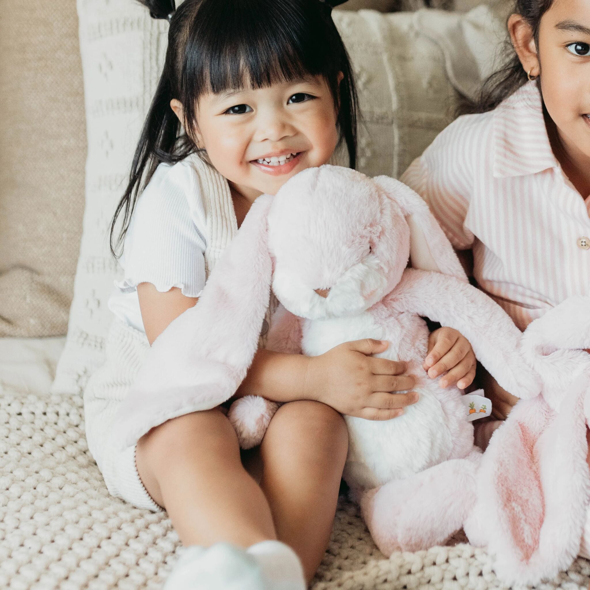 Sweet 16" Floppy Nibble Bunny – Pink-Stuffed Animal-SKU: - Bunnies By The Bay