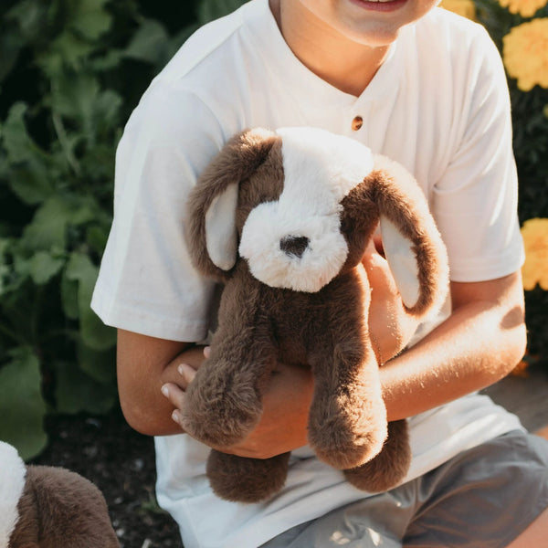 Little Floppy Mutt - Cocoa-Stuffed Animal-SKU: - Bunnies By The Bay