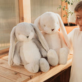 Sweet 16" Floppy Nibble Bunny – Cream-Stuffed Animal-SKU: - Bunnies By The Bay