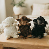Wee Kiddo the Lamb - Cocoa-Stuffed Animal-SKU: - Bunnies By The Bay