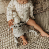 The Perfect Welcome Baby Gift Set - Bloom Gray Bunny