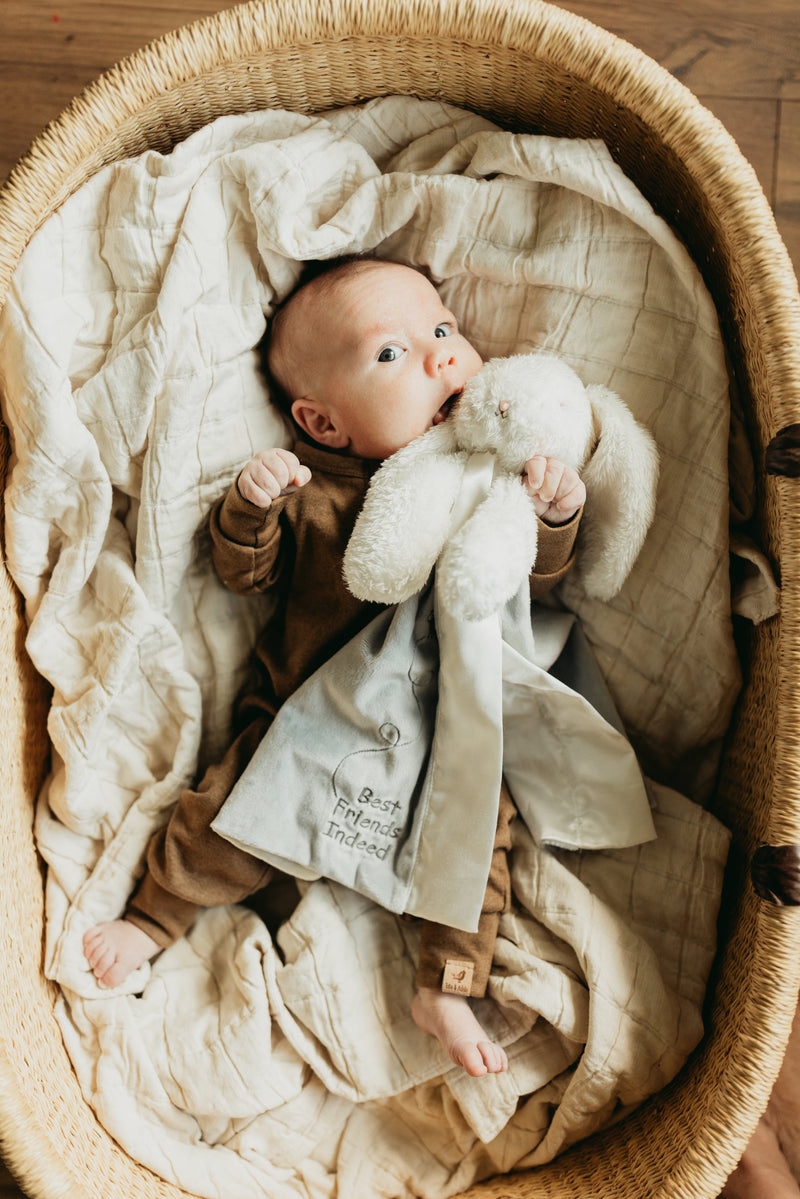 Baby & Bloom Gift Set - Gray-Gift Set-SKU: - Bunnies By The Bay
