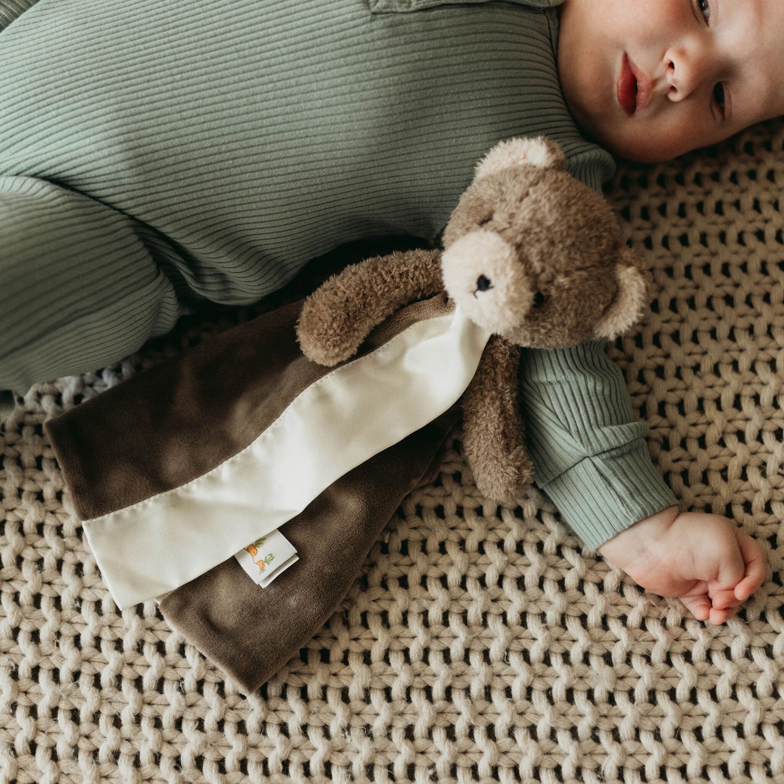 Cubby the Bear Bye Bye Buddy | Baby Lovey | Security Blanket