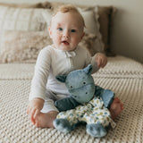 Henny the Hippo Flopsie-Lovey - Flop Hop-SKU: - Bunnies By The Bay