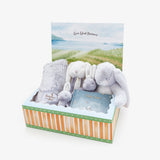 Bunnies Do Delight Gift Set - Bloom Gray-Baby Gift Sets-SKU: - Bunnies By The Bay