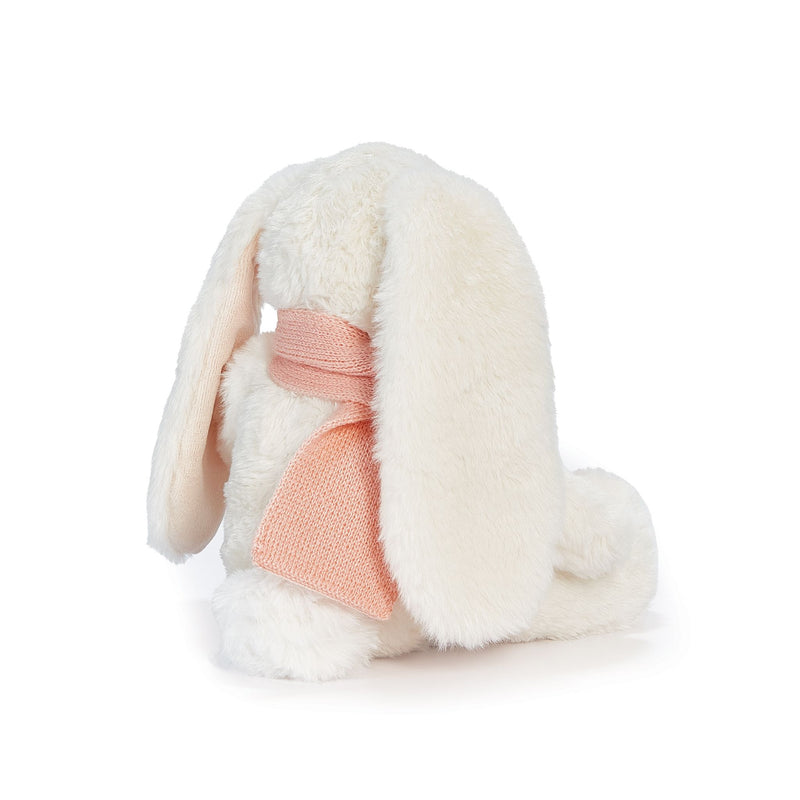 Holiday Wee Nibble Cream Bunny - Pink Scarf-Holiday - Limited Editions-SKU: 598777 - Bunnies By The Bay