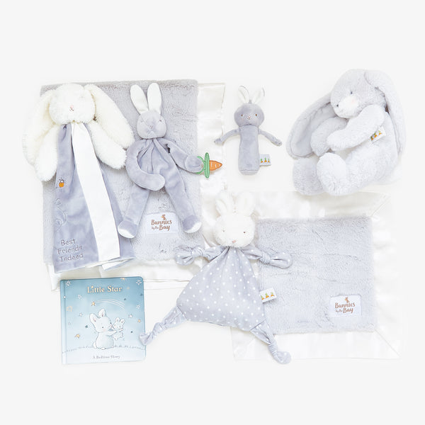 Baby & Bloom Gift Set - Gray-Gift Set-SKU: - Bunnies By The Bay
