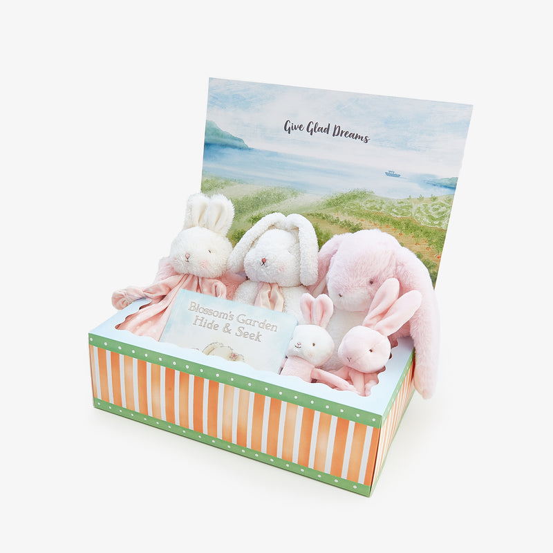 新品  Baby Blossom Bunny 2体セット Baby & Blossom Gift Set - Pink