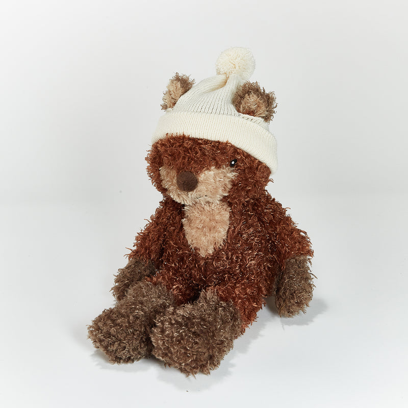 Small Knit Beanie - Cream-Accessories-SKU: - Bunnies By The Bay