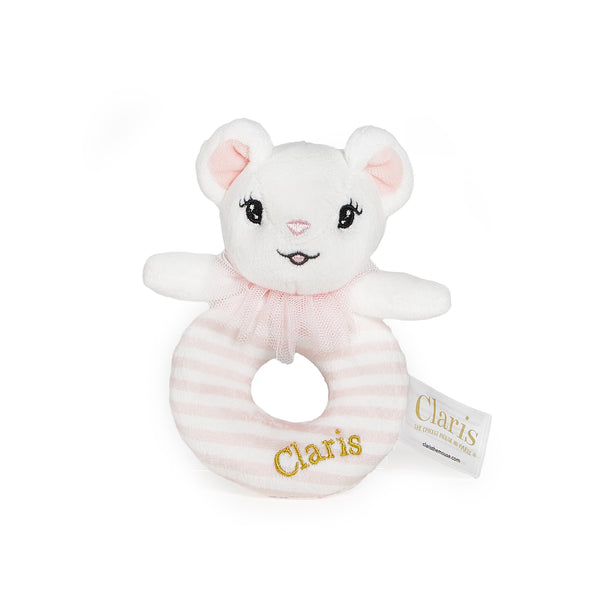 Claris The Mouse - Ring Rattle-Rattle-SKU: CLAR2171 - Bunnies By The Bay