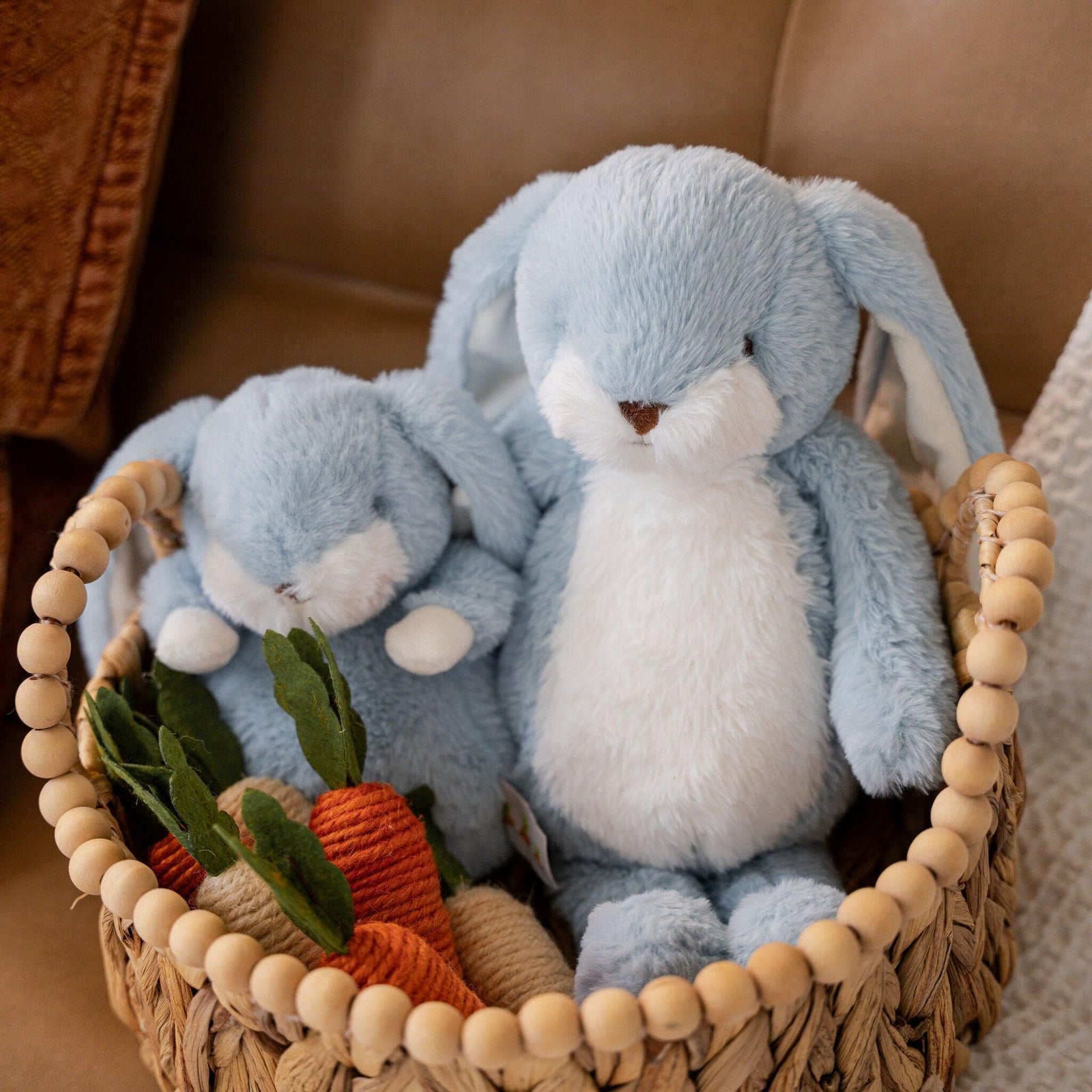 Little Floppy Nibble Bunny- Maui Blue | Stuffed Bunny