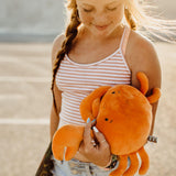 Happy Crab-Stuffed Animal-SKU: - Bunnies By The Bay