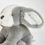 Sweet Floppy Mutt - Steel-Stuffed Animal-SKU: - Bunnies By The Bay