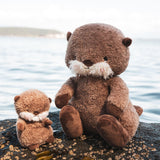 Baby & Me Otter & Pup-Stuffed Animal-SKU: - Bunnies By The Bay