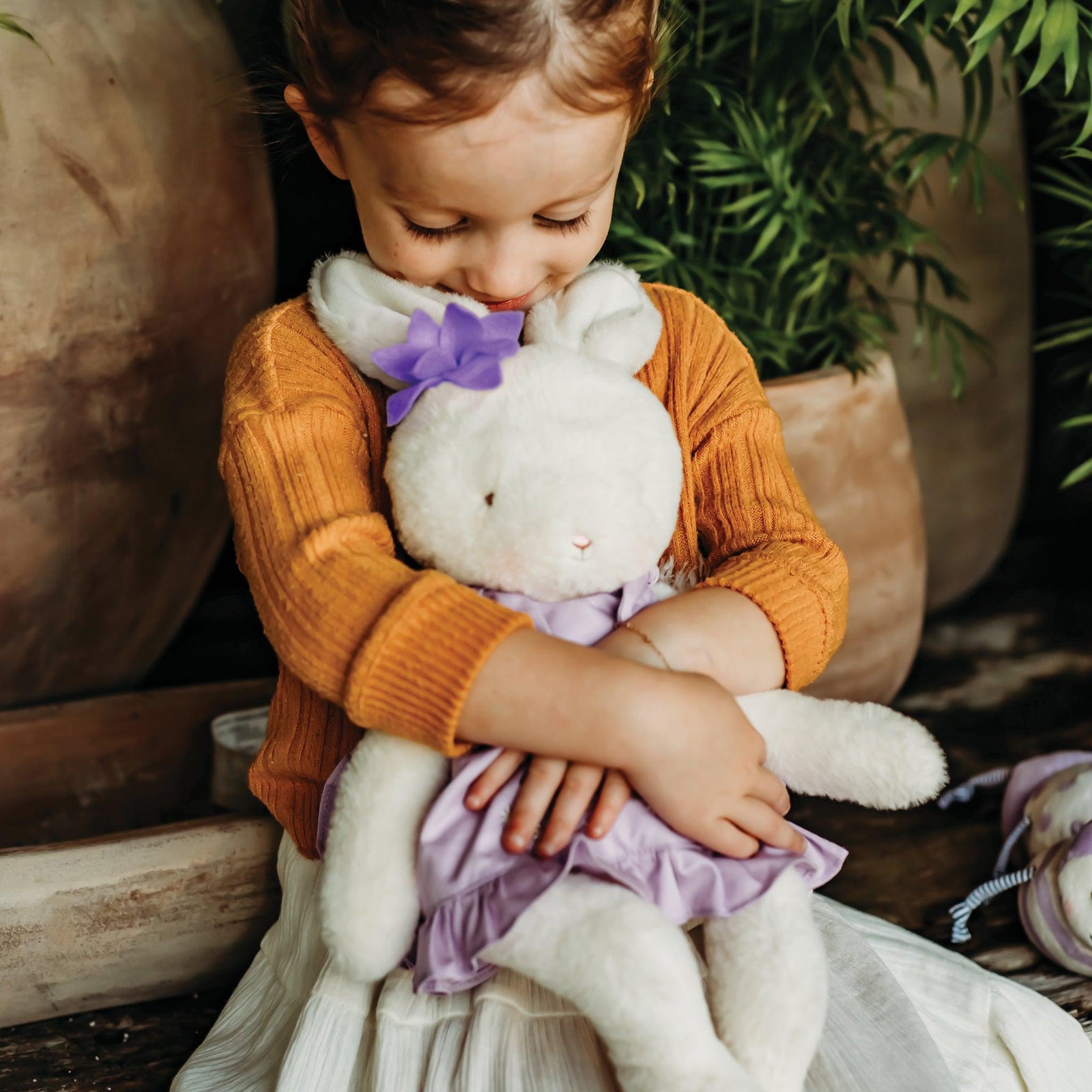 Garden Bloom Bunny | Stuffed Bunny Doll