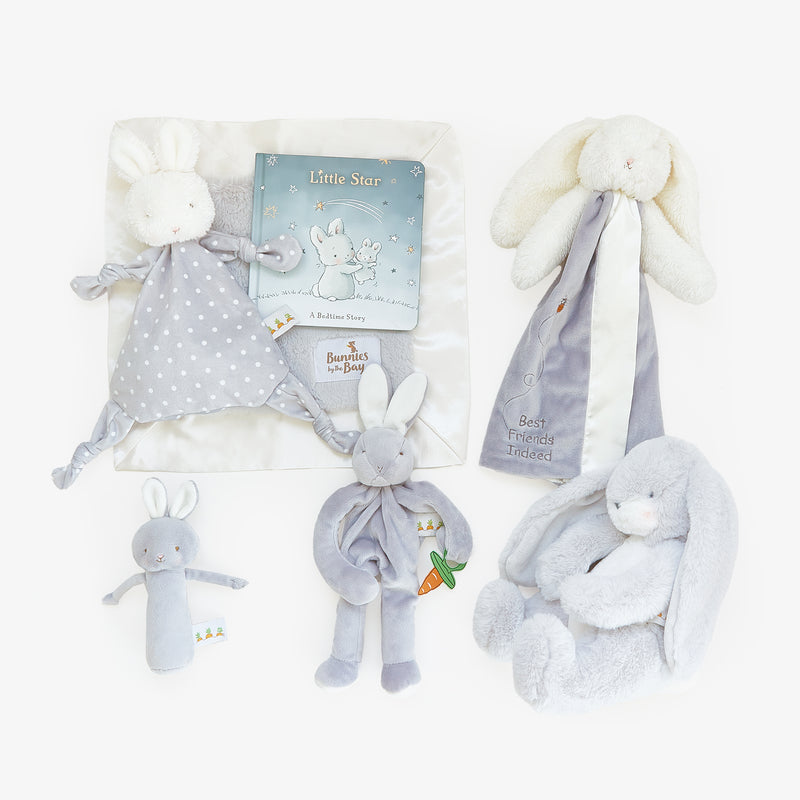 Glad Dreams Baby! Bloom Gift Set - Gray-Gift Set-SKU: - Bunnies By The Bay