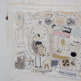 Hutch Studio - Birds the Word Fabric Art Collection | Belong To A Song Bird-Hutch Studio Original-SKU: - Bunnies By The Bay