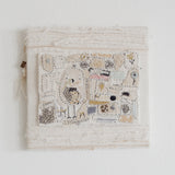 Hutch Studio - Birds the Word Fabric Art Collection | Belong To A Song Bird-Hutch Studio Original-SKU: - Bunnies By The Bay