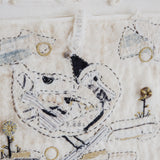 Hutch Studio - Birds the Word Fabric Art Collection | Don't Mock Me Bird-Hutch Studio Original-SKU: - Bunnies By The Bay