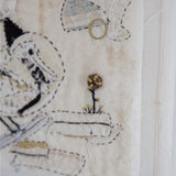 Hutch Studio - Birds the Word Fabric Art Collection | Don't Mock Me Bird-Hutch Studio Original-SKU: - Bunnies By The Bay