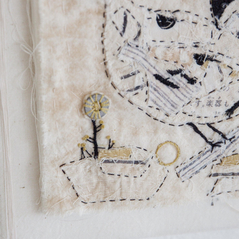 Hutch Studio - Birds the Word Fabric Art Collection | Don't Mock Me Bird-Hutch Studio Original-SKU: - Bunnies By The Bay
