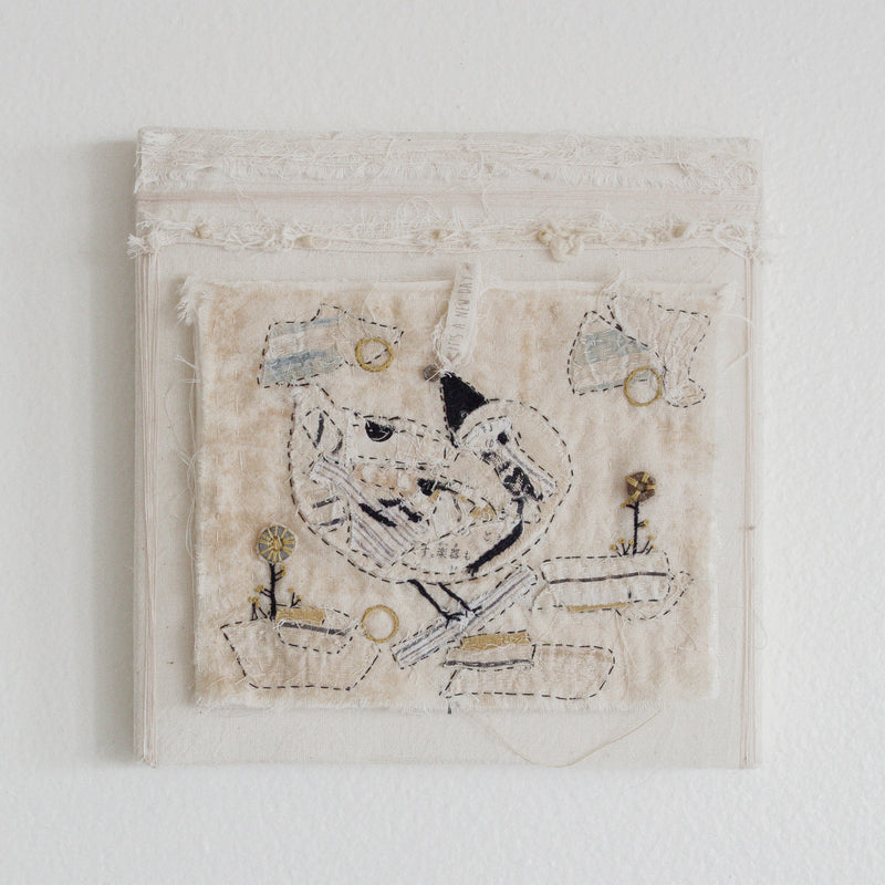 Hutch Studio - Birds the Word Fabric Art Collection | Don't Mock Me Bird-Hutch Studio Original-SKU: - Bunnies By The Bay