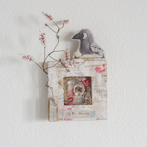 Hutch Studio - Paws and Caws Collage Collection | Have a Caws-Hutch Studio Original-SKU: - Bunnies By The Bay