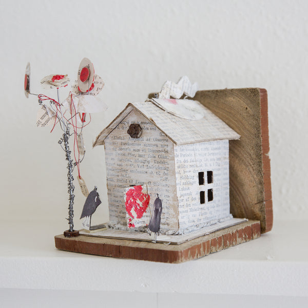 Hutch Studio - Paws and Caws Collage Collection | Hello Suite Heart-Hutch Studio Original-SKU: - Bunnies By The Bay