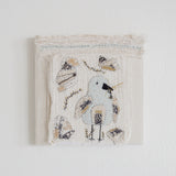 Hutch Studio - Birds the Word Fabric Art Collection | Early Bird-Hutch Studio Original-SKU: - Bunnies By The Bay