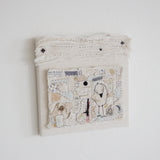 Hutch Studio - Birds the Word Fabric Art Collection | Where's the Worm?-Hutch Studio Original-SKU: - Bunnies By The Bay