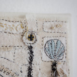 Hutch Studio - Birds the Word Fabric Art Collection | Pecking Order-Hutch Studio Original-SKU: - Bunnies By The Bay