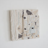 Hutch Studio - Birds the Word Fabric Art Collection | Time To Fly-Hutch Studio Original-SKU: - Bunnies By The Bay