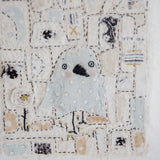 Hutch Studio - Birds the Word Fabric Art Collection | Time To Fly-Hutch Studio Original-SKU: - Bunnies By The Bay