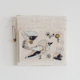 Hutch Studio - Birds the Word Fabric Art Collection | Aren't You Chirpy-Hutch Studio Original-SKU: - Bunnies By The Bay