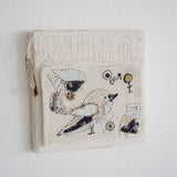 Hutch Studio - Birds the Word Fabric Art Collection | Aren't You Chirpy-Hutch Studio Original-SKU: - Bunnies By The Bay