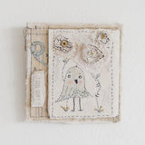Hutch Studio - Birds the Word Fabric Art Collection | Grounded-Hutch Studio Original-SKU: - Bunnies By The Bay