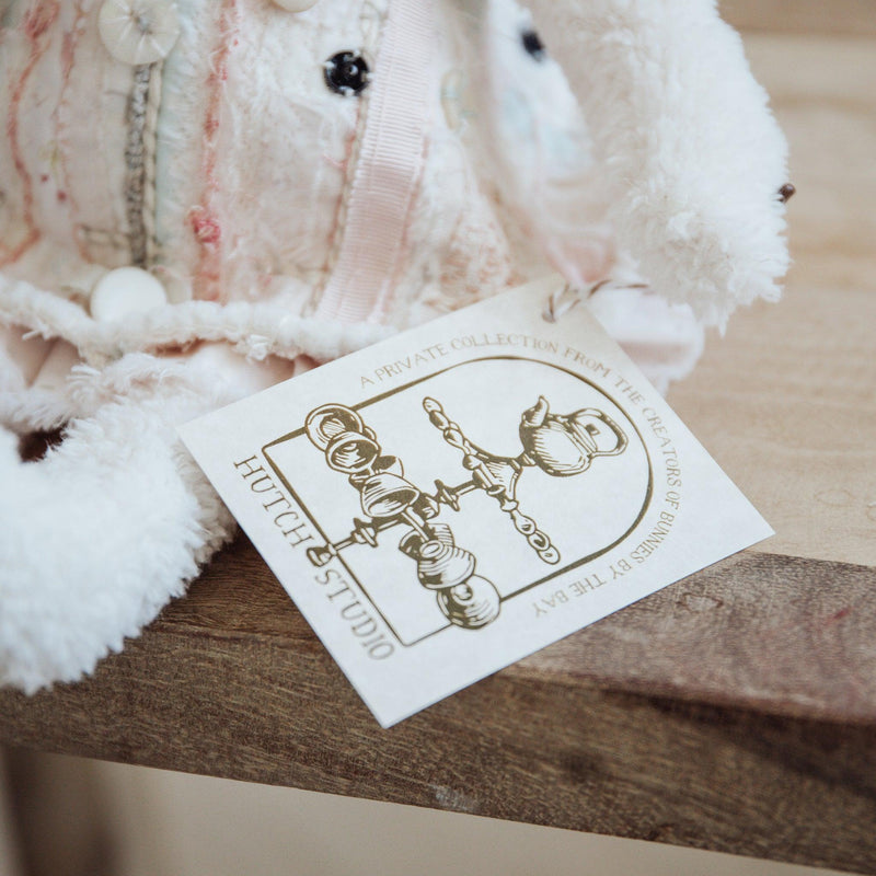 Hutch Studio - Hand Crafted Peachy Jean-Hutch Studio Original-SKU: - Bunnies By The Bay