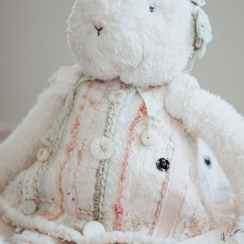 Hutch Studio - Hand Crafted Peachy Jean-Hutch Studio Original-SKU: - Bunnies By The Bay