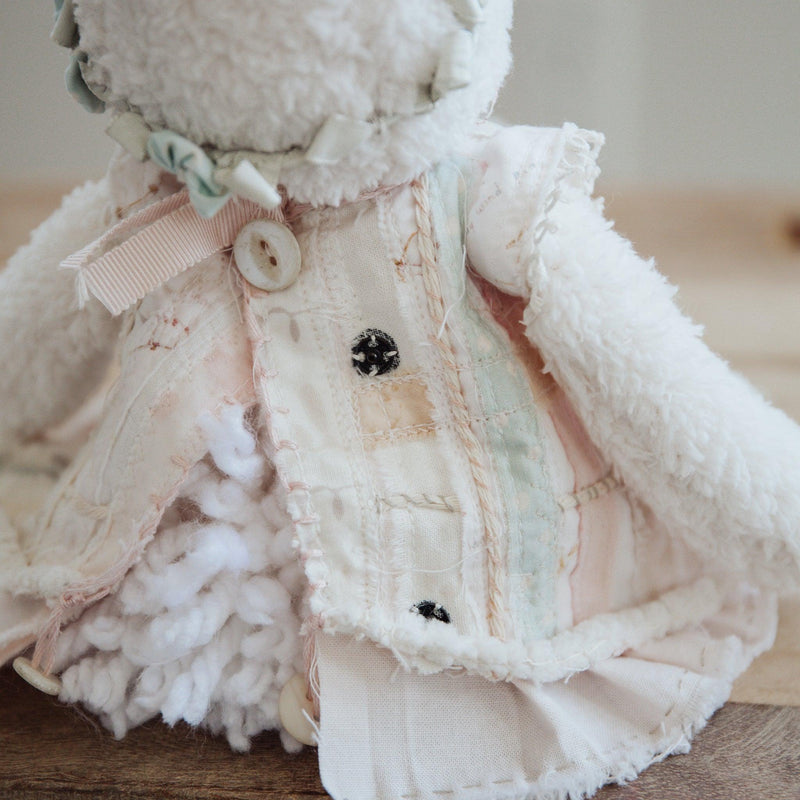 Hutch Studio - Hand Crafted Peachy Jean-Hutch Studio Original-SKU: - Bunnies By The Bay