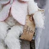 Hutch Studio Original - Hop Curly Top II - Hand-Crafted Mohair & Vintage Wool Bunny-Hutch Studio Original-SKU: - Bunnies By The Bay