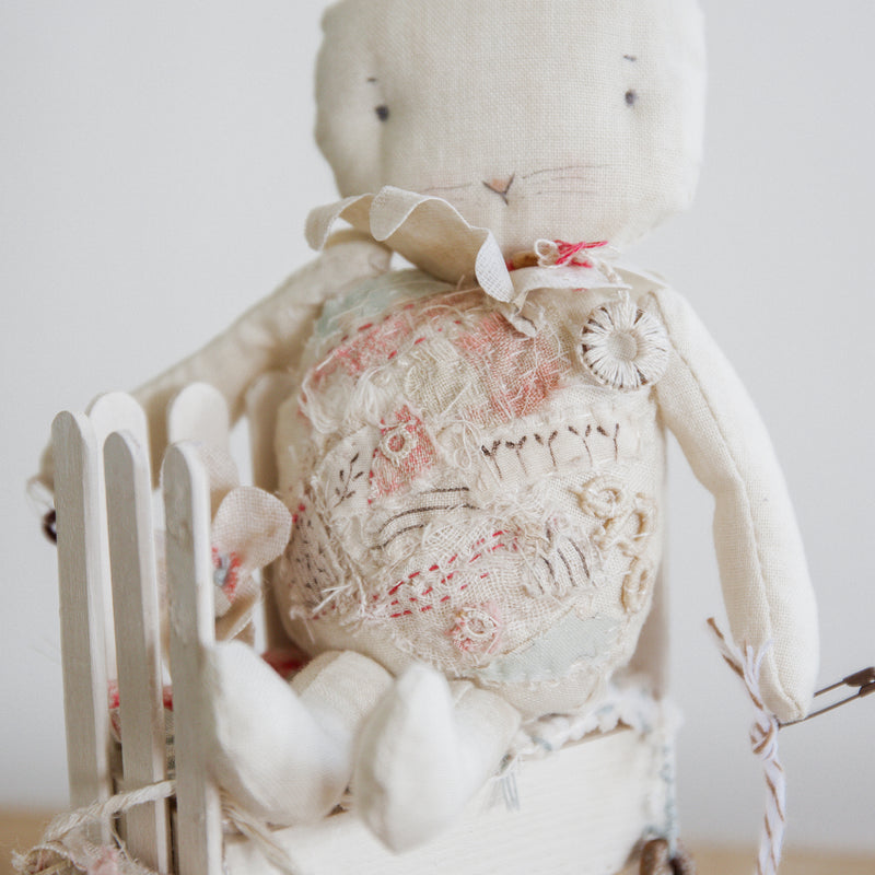 Hutch Studio - Sit-a-Spell Collection | Sit-a-Spell Mel-Hutch Studio Original-SKU: - Bunnies By The Bay