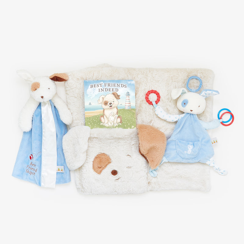 Hello, Baby Boy! Gift Set - Blue