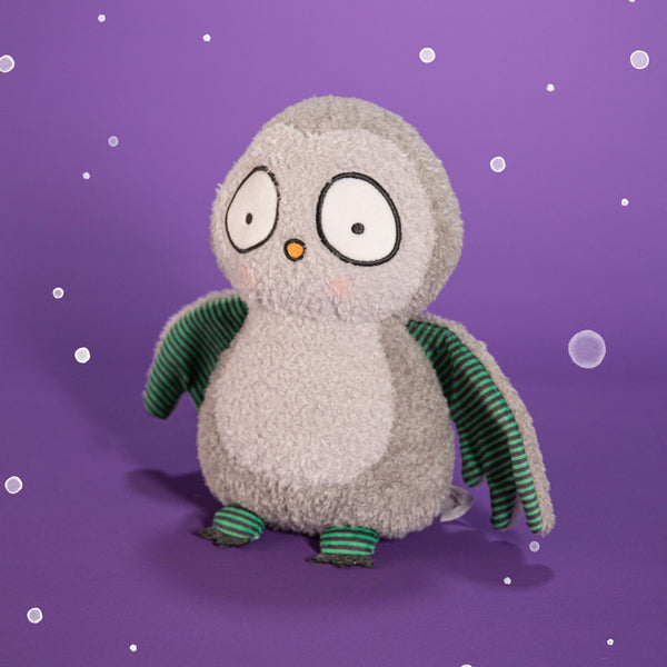 Limited Edition - Wow the Owl-Stuffed Animal-SKU: - Bunnies By The Bay