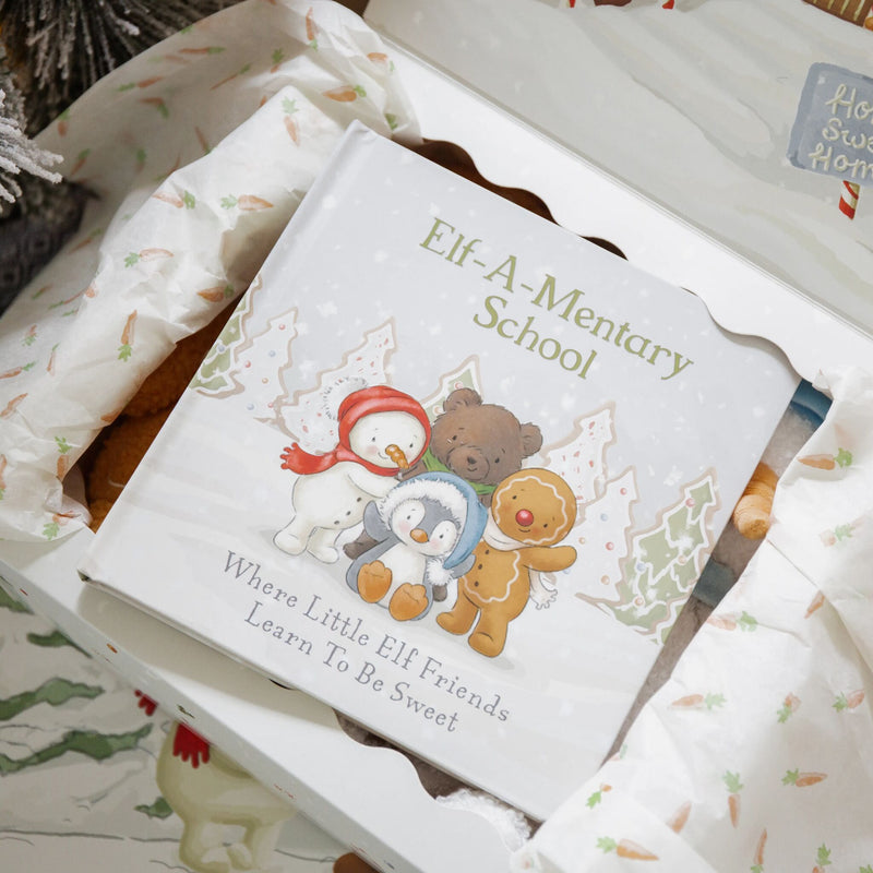 Elf-A-Mentary School- Where Little Ones Learn to be Sweet Board Book-Holiday - Limited Editions-SKU: 190245 - Bunnies By The Bay