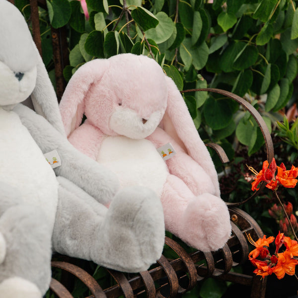 Little Nibble 12" Bunny - Pink-Stuffed Animal-SKU: - Bunnies By The Bay