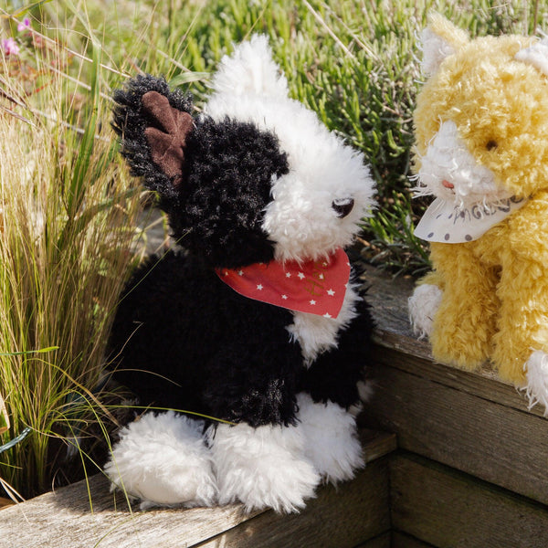 Pepper the Farm Dog Plush-Stuffed Animal-SKU: - Bunnies By The Bay