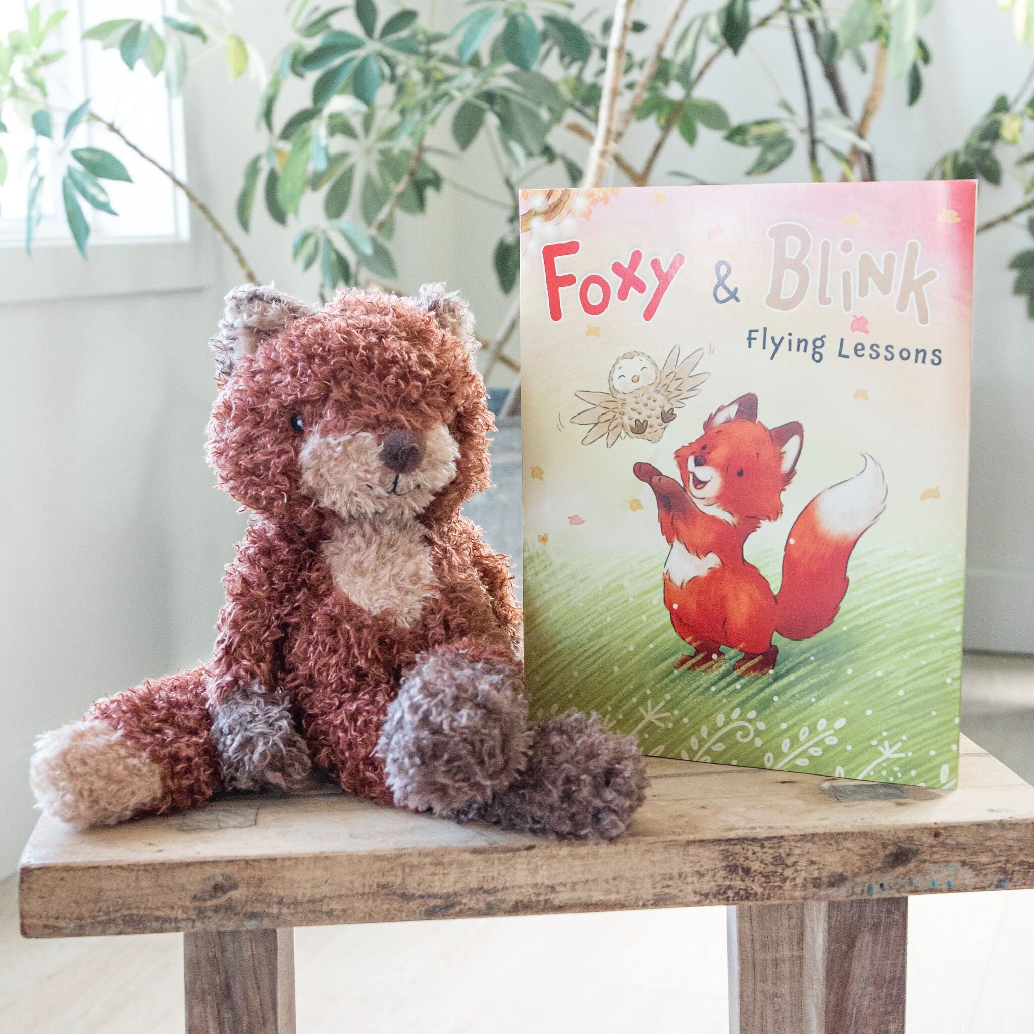 Foxy & Blink Flying Lesson Story Book-Book-SKU: - Bunnies By The Bay