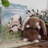 Who Will Our New Baby Be? - Board Book-Book-SKU: 730019 - Bunnies By The Bay